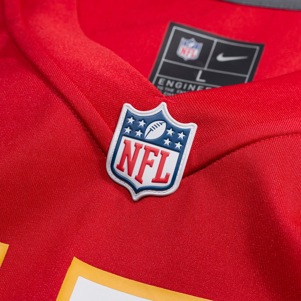 Ashton Gillotte Kansas City Chiefs Team Game Jersey - Red - Image 5