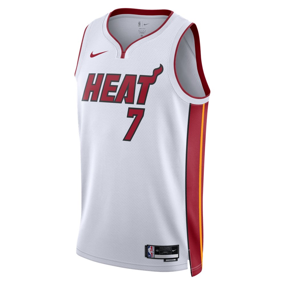 Giannis Antetokounmpo Miami Heat Unisex Swingman Jersey - Association Edition - White - Image 3