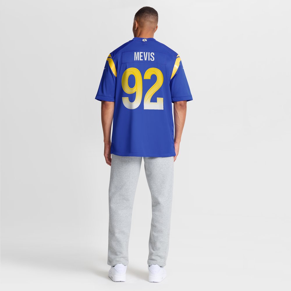 Harrison Mevis Los Angeles Rams Team Game Jersey - Royal - Image 6