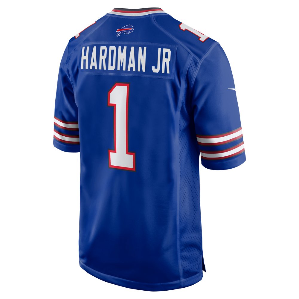 Mecole Hardman Buffalo Bills Team Game Jersey - Royal - Image 4