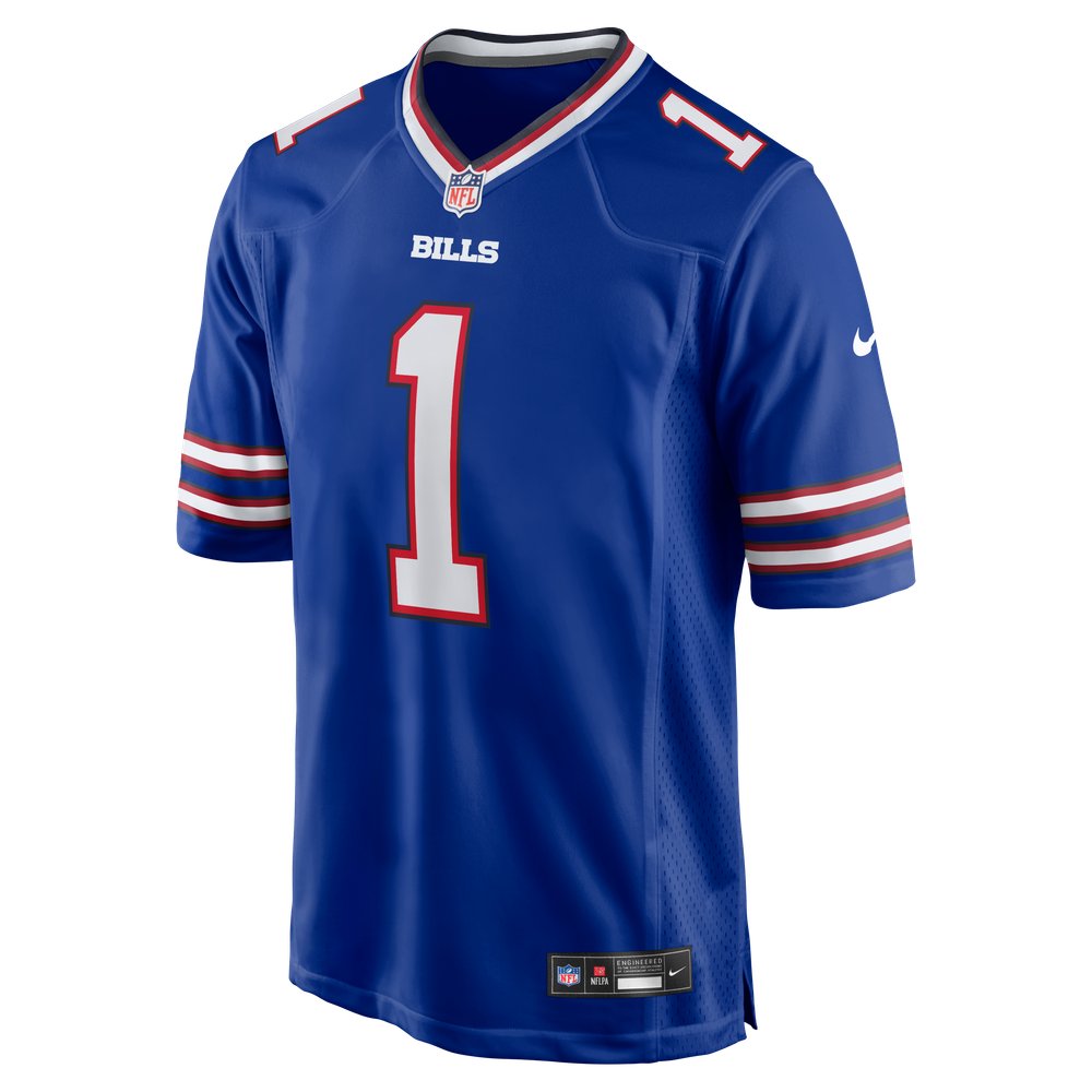 Mecole Hardman Buffalo Bills Team Game Jersey - Royal - Image 3