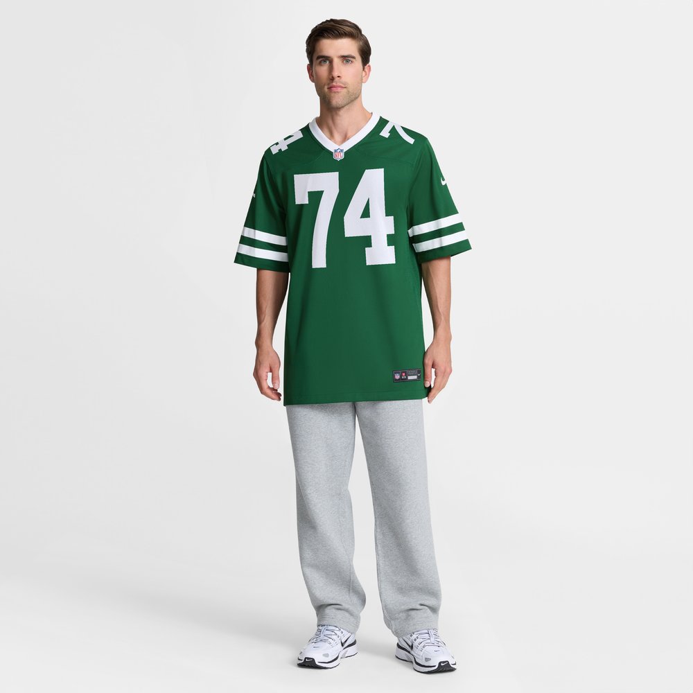 Olu Fashanu New York Jets Player Game Jersey - Gotham Green - Image 8