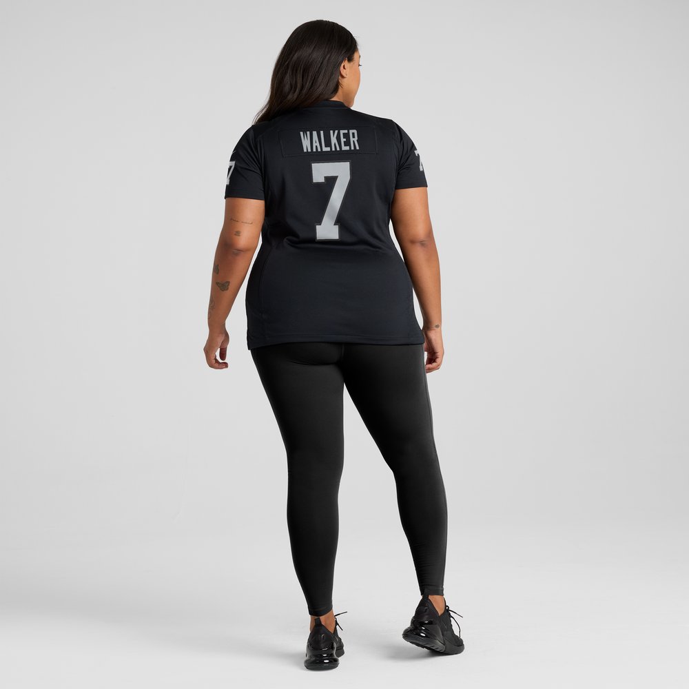Quay Walker Las Vegas Raiders Women's Team Game Jersey - Black - Image 8