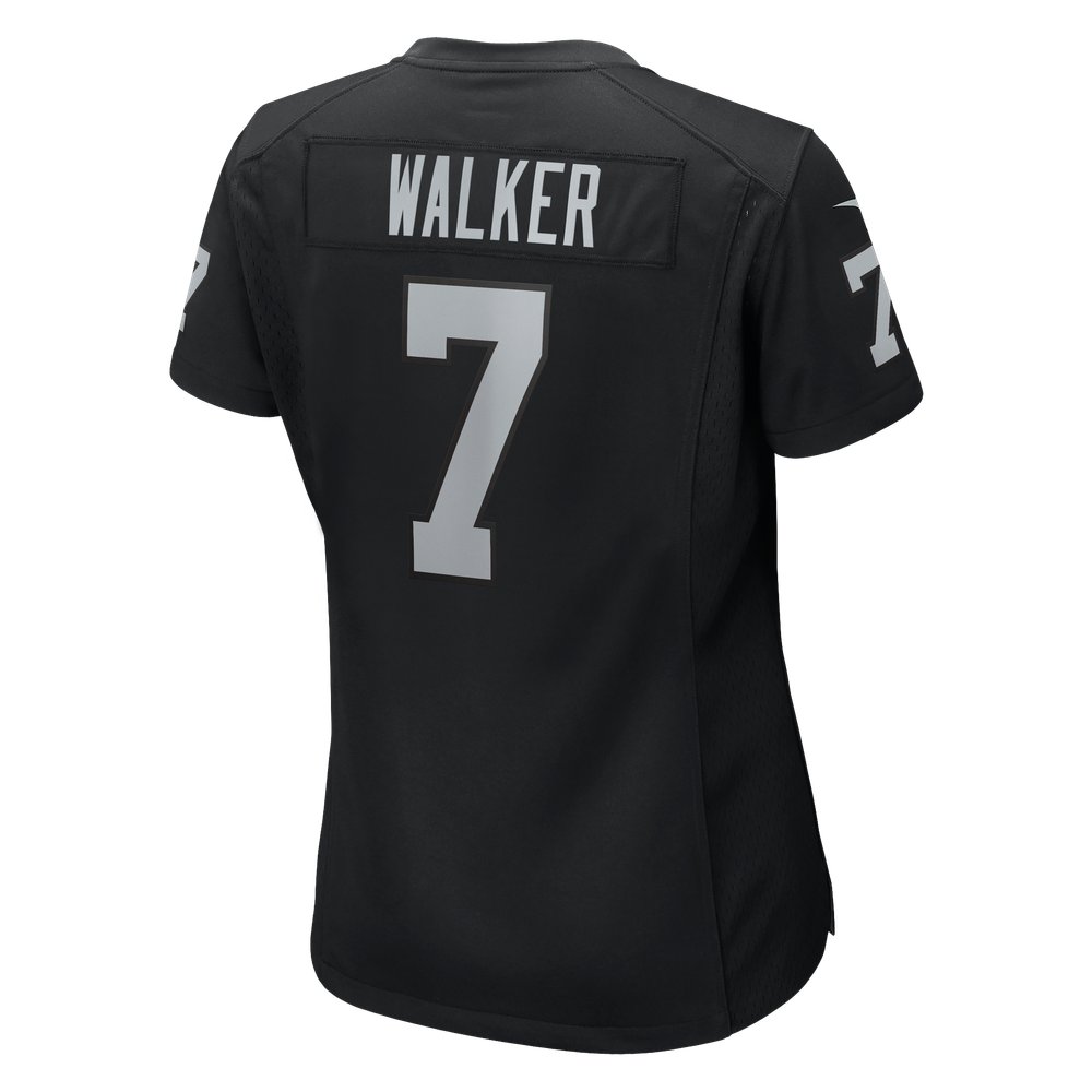 Quay Walker Las Vegas Raiders Women's Team Game Jersey - Black - Image 4