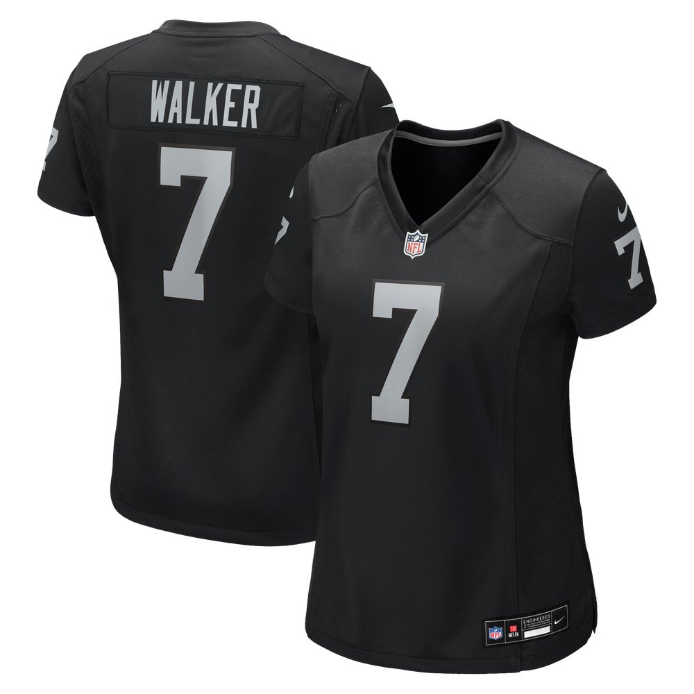 Quay Walker Las Vegas Raiders Women's Team Game Jersey - Black
