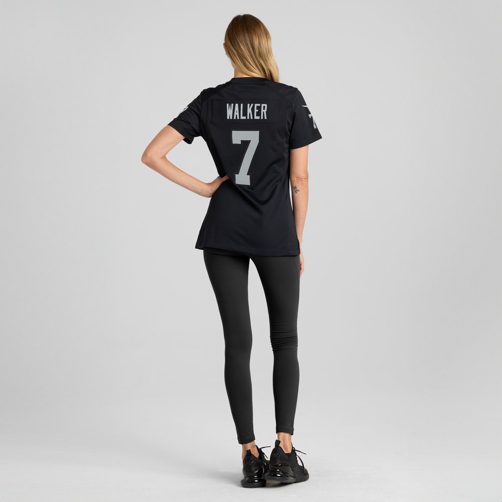 Quay Walker Las Vegas Raiders Women's Team Game Jersey - Black - Image 6
