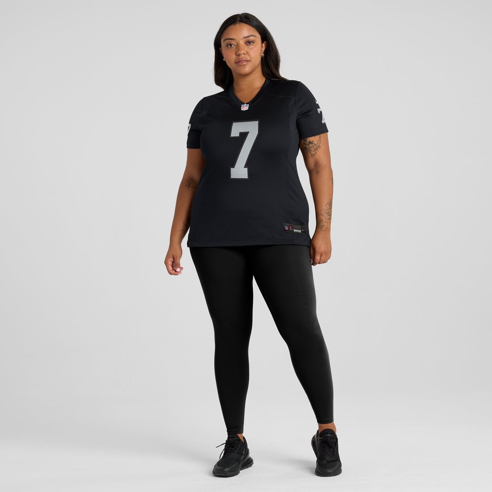 Quay Walker Las Vegas Raiders Women's Team Game Jersey - Black - Image 7