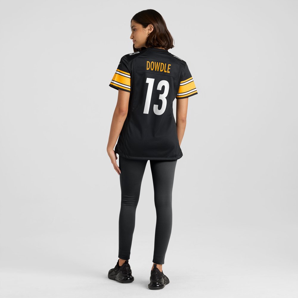 Rico Dowdle Pittsburgh Steelers Women's Team Game Jersey - Black - Image 6