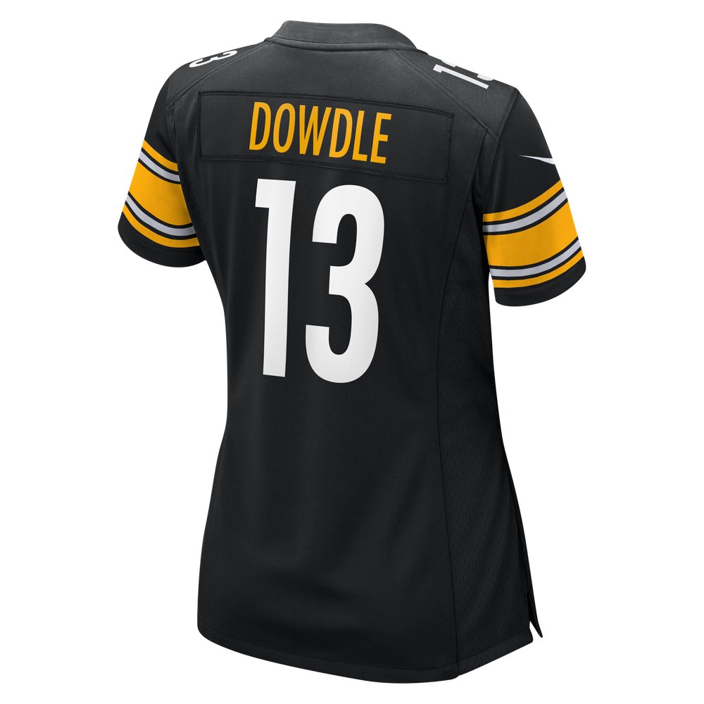 Rico Dowdle Pittsburgh Steelers Women's Team Game Jersey - Black - Image 4