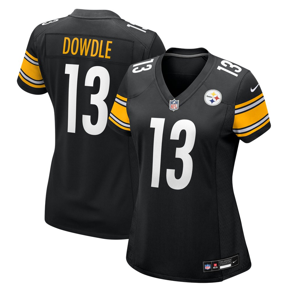 Rico Dowdle Pittsburgh Steelers Women's Team Game Jersey - Black