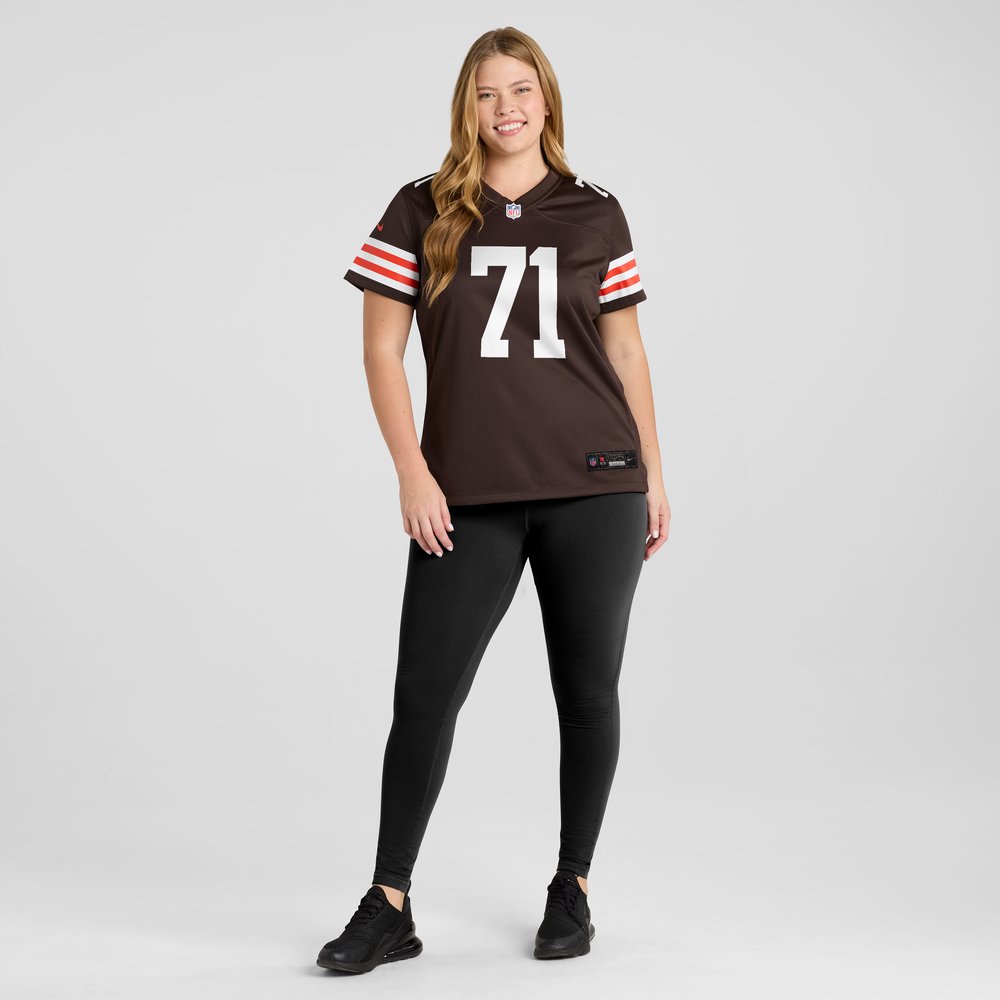 Tytus Howard Cleveland Browns Women's Team Game Jersey - Brown - Image 7