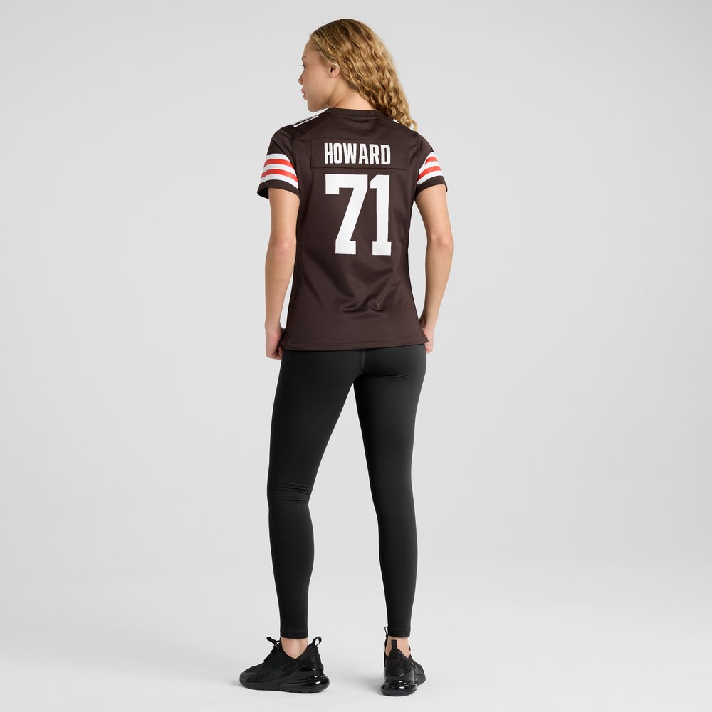 Tytus Howard Cleveland Browns Women's Team Game Jersey - Brown - Image 6