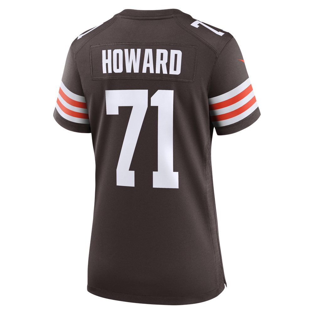 Tytus Howard Cleveland Browns Women's Team Game Jersey - Brown - Image 4