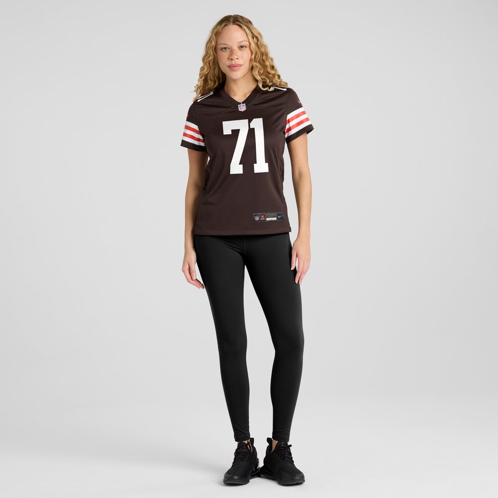 Tytus Howard Cleveland Browns Women's Team Game Jersey - Brown - Image 5