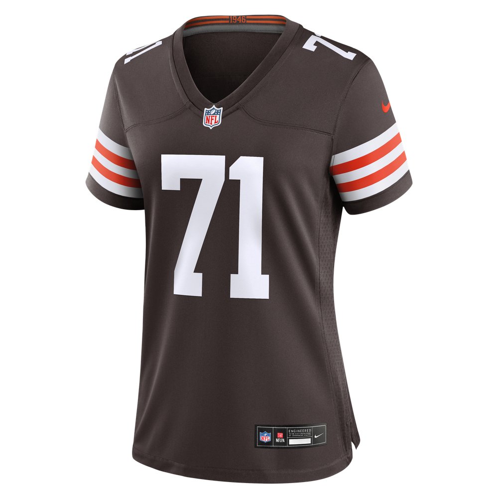 Tytus Howard Cleveland Browns Women's Team Game Jersey - Brown - Image 3