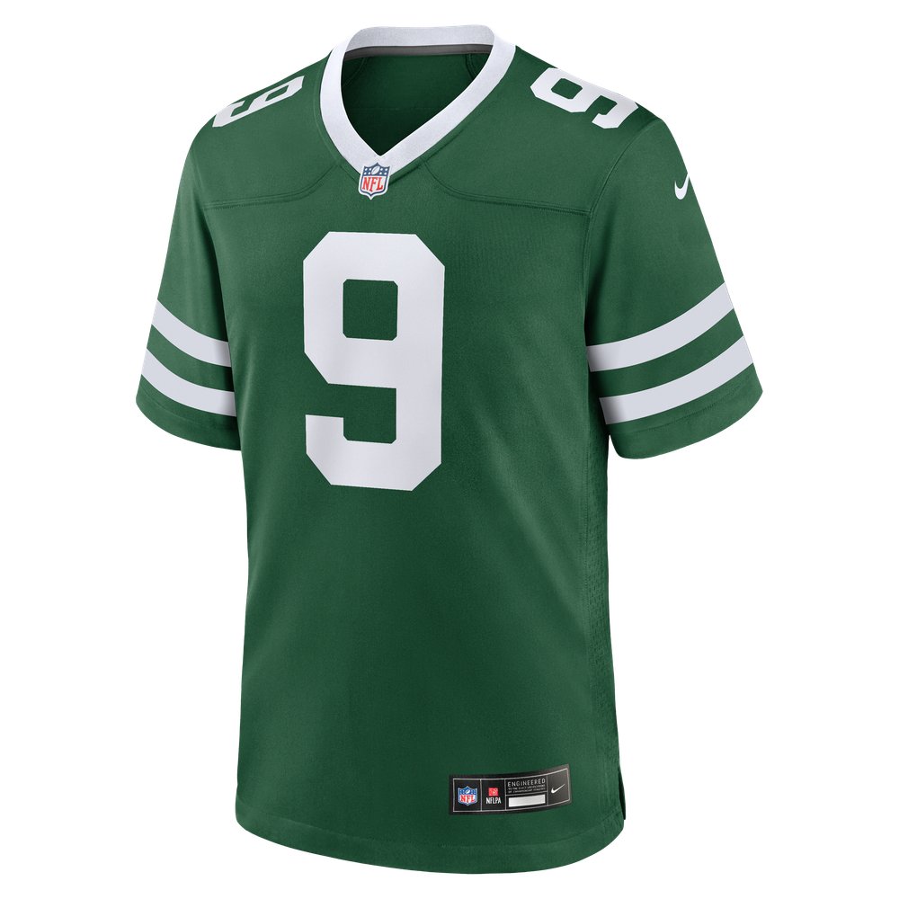 Will McDonald IV New York Jets Alternate Game Jersey - Legacy Black - Green - Image 3