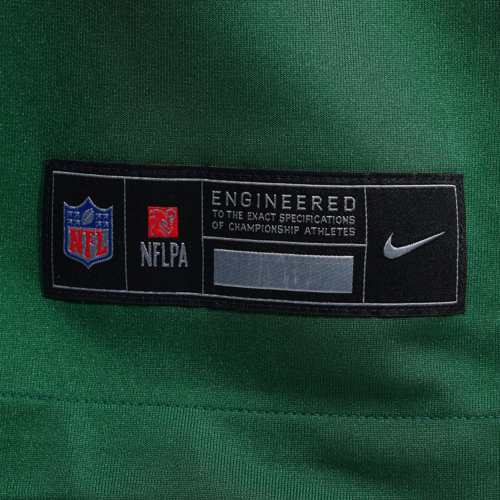 Will McDonald IV New York Jets Alternate Game Jersey - Legacy Black - Green - Image 7